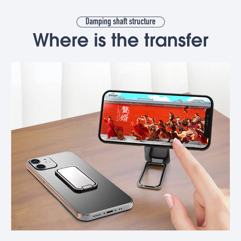 Foldable Mobile Phone Holder Ring Buckle Retractable